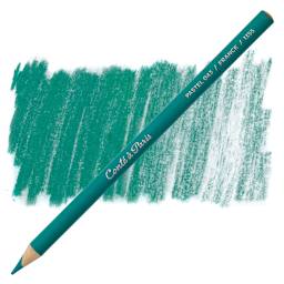 Conté à Paris Pastel Pencil - Prussian Green pencil and swatch