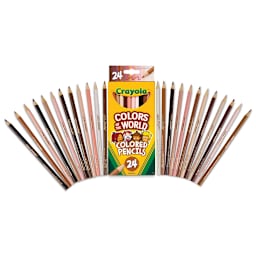 Crayola Colors of the World Colored Pencils (package with set contents)
