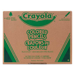 Crayola Colored Pencils - Assorted Colors, Classpack of 462, front of the packaging