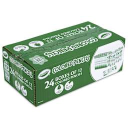 Crayola Colored Pencils - Assorted Colors, Classpack of 288, packaging closed