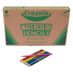 Crayola Watercolor Pencils - Assorted Colors, Classpack of 240