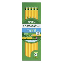 Dixon Ticonderoga My First Pencils - Box of 12, front of the box