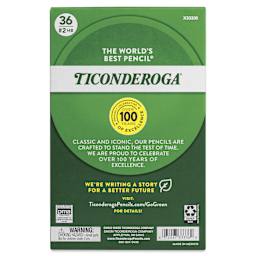 Dixon Ticonderoga My First Pencils - Box of 36, back of the box