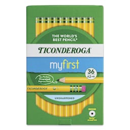 Dixon Ticonderoga My First Pencils - Box of 36, front of the box