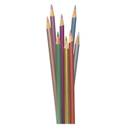 Crayola Metallic Colored Pencils - Assorted Colors, Set of 8 (included pencils)