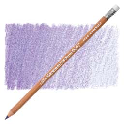 General's Pastel Chalk Pencil - Lavender pencil and swatch