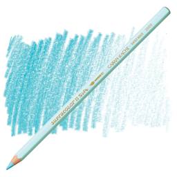 Caran d'Ache Supracolor Soft Aquarelle Pencil - Bluish Pale pencil and swatch