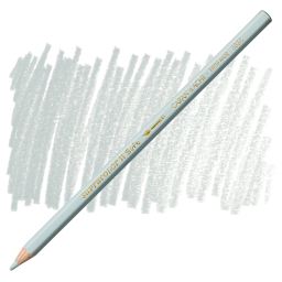 Caran d'Ache Supracolor Soft Aquarelle Pencil - Light Gray pencil and swatch