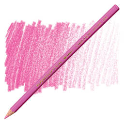 Caran d'Ache Supracolor Soft Aquarelle Pencil - Light Purple pencil and swatch