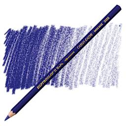 Caran d'Ache Supracolor Soft Aquarelle Pencil - Royal Blue pencil and swatch