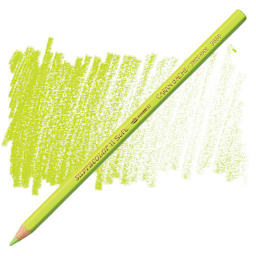 Caran d'Ache Supracolor Soft Aquarelle Pencil - Spring Green pencil and swatch