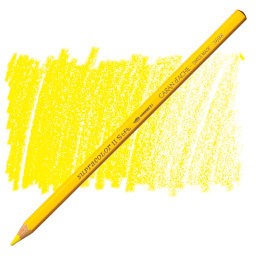 Caran d'Ache Supracolor Soft Aquarelle Pencil - Yellow pencil and swatch