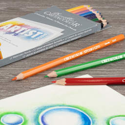 Artist Studio Watercolor Pencil Sets 12-Color Set