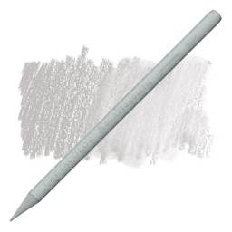 Cretacolor Aqua Monolith Woodless Watercolor Pencil - Light Gray pencil and swatch