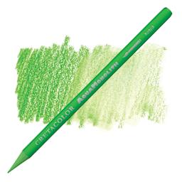 Cretacolor Aqua Monolith Woodless Watercolor Pencil - Light Green pencil and swatch