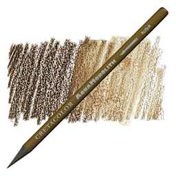 Cretacolor Aqua Monolith Woodless Watercolor Pencil - Sepia Light pencil and swatch