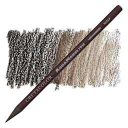 Cretacolor Aqua Monolith Woodless Watercolor Pencil - Umber pencil and swatch