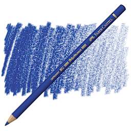 Faber-Castell Polychromos Pencil - Cobalt Blue-Greenish pencil and swatch