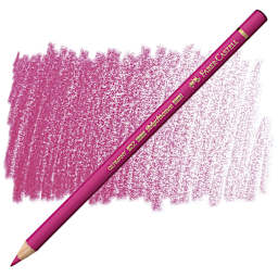 Faber-Castell Polychromos Pencil - Fuchsia pencil and swatch