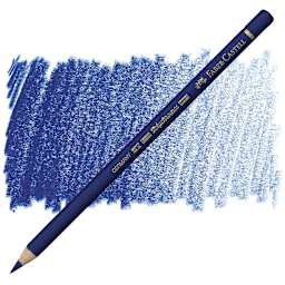 Faber-Castell Polychromos Pencil - Helioblue-Reddish pencil and swatch