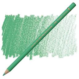 Faber-Castell Polychromos Pencil - Light Phthalo Green pencil and swatch