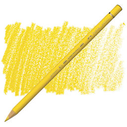 Faber-Castell Polychromos Pencil - Naples Yellow pencil and swatch