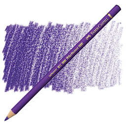 Faber-Castell Polychromos Pencil - Purple Violet pencil and swatch