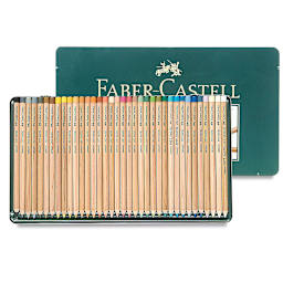 Faber-Castell Pitt Pastel Pencil Set - Set of 36, Tin Box, Assorted Colors