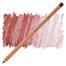 Faber-Castell Pitt Pastel Pencil - Indian Red pencil and swatch