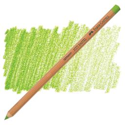 Faber-Castell Pitt Pastel Pencil - May Green pencil and swatch