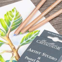 Cretacolor Pencils Set of 8, Nature Colors