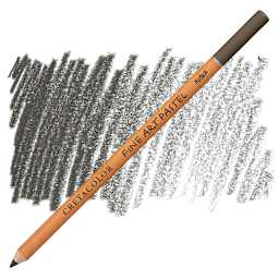 Cretacolor Fine Art Pastel Pencil - Brown Gray pencil and swatch