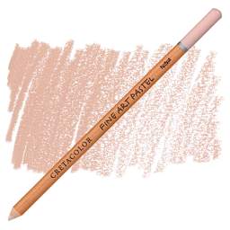 Cretacolor Fine Art Pastel Pencil - Dark Tan pencil and swatch