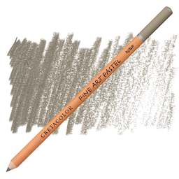 Cretacolor Fine Art Pastel Pencil - Green Gray pencil and swatch