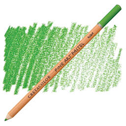 Cretacolor Fine Art Pastel Pencil - Light Olive Green pencil and swatch