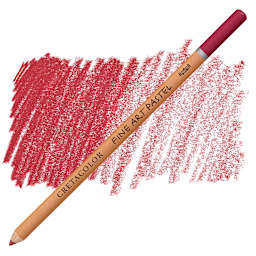 Cretacolor Fine Art Pastel Pencil - Pompeian Red pencil and swatch
