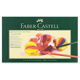 Faber-Castell Polychromos Gift Set of 24. Outside of package.