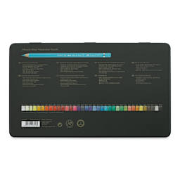 Faber-Castell Albrecht Durer Watercolor Pencils- Assorted Colors, Set of 36 (back of package)