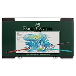Faber-Castell Albrecht Durer Watercolor Pencils - Set of 120, Wood Box (front of package)