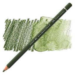 Faber-Castell Albrecht Durer Watercolor Pencil - Chrome Green Opaque pencil and swatch