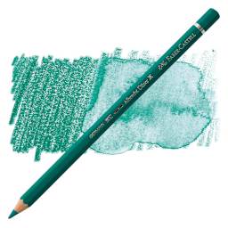 Faber-Castell Albrecht Durer Watercolor Pencil - Chrome Oxide Green Fiery pencil and swatch