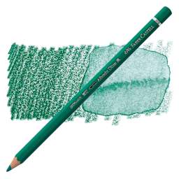 Faber-Castell Albrecht Durer Watercolor Pencil - Dark Phthalo Green pencil and swatch