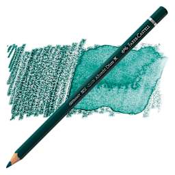 Faber-Castell Albrecht Durer Watercolor Pencil - Deep Cobalt Green pencil and swatch