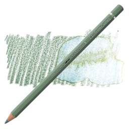 Faber-Castell Albrecht Durer Watercolor Pencil - Earth Green pencil and swatch