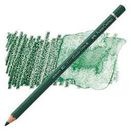 Faber-Castell Albrecht Durer Watercolor Pencil - Juniper Green pencil and swatch