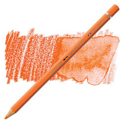 Faber-Castell Albrecht Durer Watercolor Pencil - Orange Glaze pencil and swatch