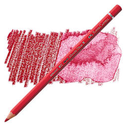 Faber-Castell Albrecht Durer Watercolor Pencil - Permanent Carmine pencil and swatch