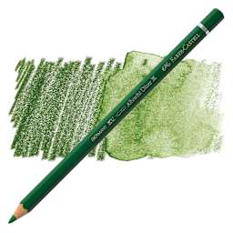 Faber-Castell Albrecht Durer Watercolor Pencil - Permanent Green Olive pencil and swatch