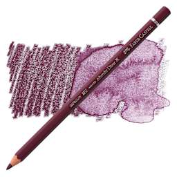Faber-Castell Albrecht Durer Watercolor Pencil - Red-Violet pencil and swatch