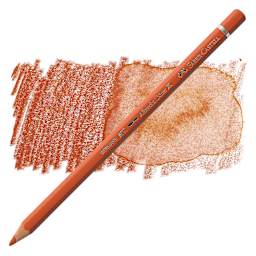Faber-Castell Albrecht Durer Watercolor Pencil - Sanguine pencil and swatch